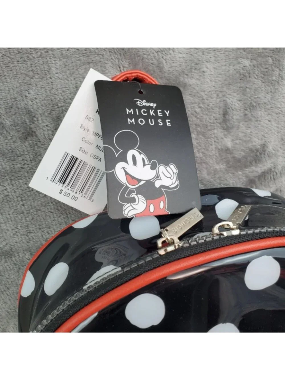 Disney Mickey & Minnie Mouse Mini Backpack Polka Dot Land World Cosplay Travel